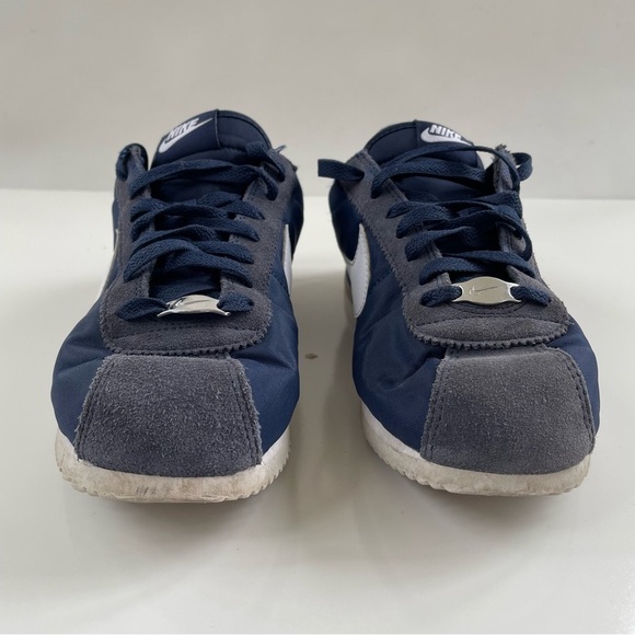 Nike Women's Midnight Navy Blue White Cortez Sneakers DZ2795-400 Size 8.5 - Picture 4 of 9
